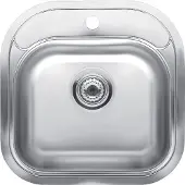 Reginox Edelstahlspüle BOSTON KG-CC (304) ab Schrankbreite 60 cm / Clean&Care