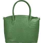 Cluty Henkeltasche echt Leder, Made in Italy
