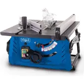 Scheppach HS210 Tischkreissäge | 70 mm Schnitthöhe | 1500W 230V | Tischgröße 500 x 445 mm | Ø210 mm Sägeblatt | inkl. Querschneidlehre & Längsanschlag