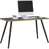 VCM Schreibtisch Computertisch Bürotisch Skandanivischer Retro Look Salia 110x80 cm