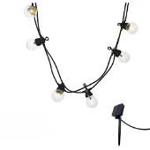 Lumisky 2X Party Clear Solar, 10 Lampen, LED, 5,9 m, 2 Stück(e)