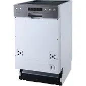 Respekta Geschirrspüler Einbau Spülmaschine teilintegriert Aquastop 45 cm