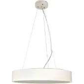 Licht-Erlebnisse Pendelleuchte Holz Glas rund Ø 47 cm 3x E27 blendarm ARBARO Hängelampe Esszimmer