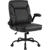 CLP Bürostuhl Medfield ergonomisch höhenverstellbar drehbar bis 150 kg belastbar schwarz