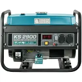 Könner&Sohnen Benzin Stromerzeuger KS 2900, 2900W, AVR, 2x 230V, 4-Takt, Notstromaggregat für Haus, LED-Anzeige, Überlastschutz, Generator