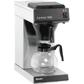 Bartscher Contessa 1000 Filterkaffeemaschine, Edelstahlgehäuse, Glaskanne