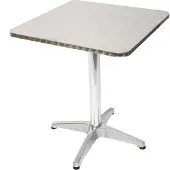 MCW Alu-Bistrotisch Gartentisch H28, rechteckig, 60cm