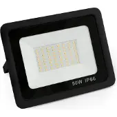 McShine LED-Außenstrahler Slim 50W 4250 Lumen IP66 3000K warmweiß