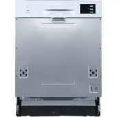 PKM GSP12-6TI-P, Voll integriert, Standardgröße (60 cm), Silber, LED, Korb, Polynox/Edelstahl