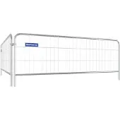 SCHAKE Mobilzaun Event 3,0x1,2m mit gebogenem Ramenrohr