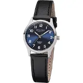 Regent Armbanduhr schwarz 2113419 Damen Analog-Quarzuhr UR2113419