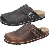 Brinkmann 600419 Schuhe Herren Pantoletten Clogs Hausschuhe, Größe:41 EU, Farbe:Schwarz