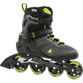 Rollerblade Macroblade 80, Erwachsene, Männlich, Schwarz, Grün, Einfarbig, Hoher Stiefel, Schwarz, Grün