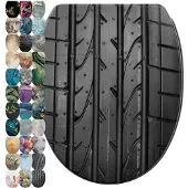 Sanilo WC-Sitz mit Absenkautomatik und Schnellverschluss Tyre, Toilettendeckel direkt vom Hersteller, Klodeckel, Klobrille, WC Deckel
