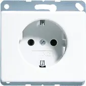 JUNG SL 520 WW Steckdose Typ F Weiß (SL520WW)