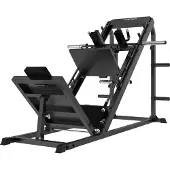 Tunturi LP60 - Hackenschmidt - Leg Press Kraftstation – Plate-Loaded Home Gym– Fitnessgeräte– Oberschenkeltrainer - Beinpresse für zuhause