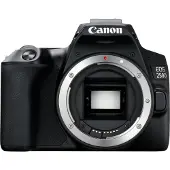 Canon EOS 250D Gehäuse - Schwarz + EF-S 18-55mm f4-5.6 IS STM + EF 50mm f1.8 STM, 24,1 MP, 6000 x 4000 Pixel, CMOS, 4K Ultra HD, Touchscreen, Schwarz