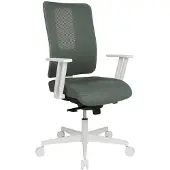 Topstar Bürostuhl Sitness Life 50, FY530E CR22 Stoff grau, Gestell weiß