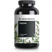Natural Elements Kalium – 240 Kapseln 800 mg aus Kaliumcitrat/Tagesdosis für Blutdruck 294 g