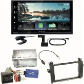Kenwood DMX7722DABS Android Auto CarPlay Einbauset für Mercedes Viano Vito W639