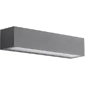 Arcchio Außenwandlampe LengoE27, 38 cm, anthrazit, E27, IP54