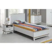Xl Moebel Gmbh Kinderbett Bettrahmen Bett Kinderzimmer Kinderzimmermöbel Weiß Holz