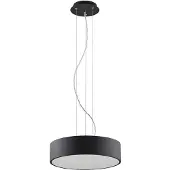 Arcchio Noabelle LED Pendelleuchte Ø40 Black - , Noabelle, dimmbar, Schwarz, für Küche, Metall, Modern