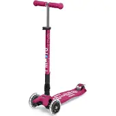 Micro mobility Maxi Micro Deluxe Berry Red, Kinder, Dreiradroller, Unisex, Asphalt, 70 kg, 3 Rad/Räder