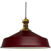Bamyum Pendelleuchte Asletl-Knob Industrie 41 cm Kastanienbraun Moderne Metall Lampe