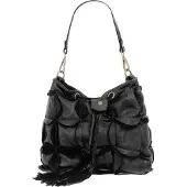 Samantha Look Henkeltasche echt Leder, Made in Italy
