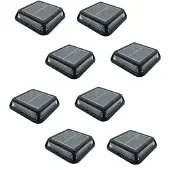 Lumisky Set Aus 8 Quadratischen Solarleuchtfeuern QUADRY d12cm