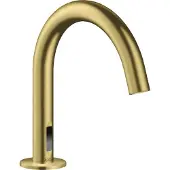 Hansgrohe Elektronik-Waschtisch Axor Uno m Temp.-Reg., Netzbetr. 230 V, brush. br
