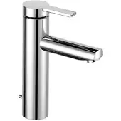 Keuco Waschtisch-Einhebelmischer Plan blue alu./finish, gr. Ausf, m Ablaufgarnitur