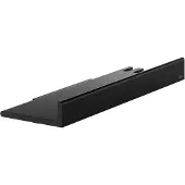 Keuco Duschablage COLLECTION REVA m Glasabzieher m Haken sw ma