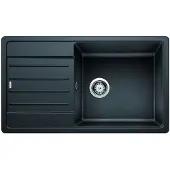 BLANCO 526087 Spüle LEGRA XL 6 S in Schwarz mit XL-Becken / Silgranit
