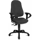 Topstar Bürostuhl Point 70, 8170UG22 Stoff anthrazit, Gestell schwarz