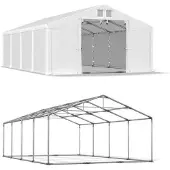 Das Company Sommerlager Zelt 4x8 weiß SUMMER PLUS MSD