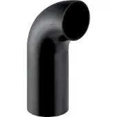 Geberit Pe Bogen 368055161 DN 125, 90Grad, mit langem Schenkel, PE-HD