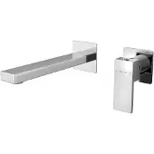 Sapho CUBEMIX 2 Loch-Waschtischarmatur, Chrom