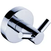 Nimco Doppelhaken Unix Chrom Messing UN1305326