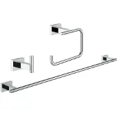GROHE 40777001, Chrom, Metall, Wand-montiert, Aufhängungshaken, 3 Stück(e)