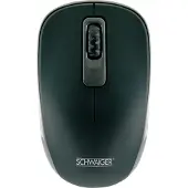 Schwaiger Maus PC optisch 3Tasten 1.200dpi kabellos schwarz