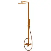 Steinberg Serie 160 Duschsystem, Komplettset, Easy-Clean, Länge Regenbrausearm 910-1380mm, 1602721RG