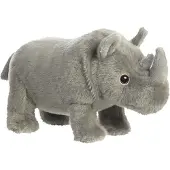 Aurora Eco Nation Rhinozeros Grau 24cm