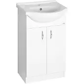 Aqualine SIMPLEX ECO 55 Waschtischunterschrank mit Waschbecken 53x83,5x30,7cm