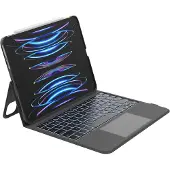 Belkin Everyday - Tastatur und Foliohülle (Schutzhülle) - mit Halterung - mit Touchpad - hinterleuchtet - Bluetooth