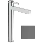Hansgrohe Finoris Waschtischarmatur 76072340 mit Push-Open-Ablaufgarnitur, Ausladung 208mm, brushed black chrome