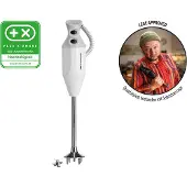 Unold -Zauberstab P 350 Profi, Stabmixer weiß inklusive Multifunktionsmesser, bis zu 22.000 U/min, 90880, weiß/grau