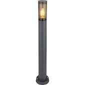 Globo Lighting Außenleuchte Edelstahl anthrazit, 1x E27