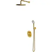 Omnires Y SYSYT05GLB Unterputz-Thermostatarmatur, gebürstetes Gold